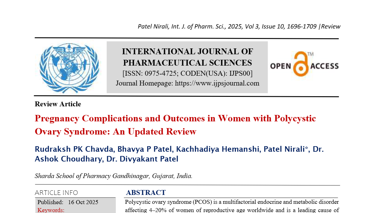 Pregnancy Complications and Outcomes in Women with Polycystic Ovary ...