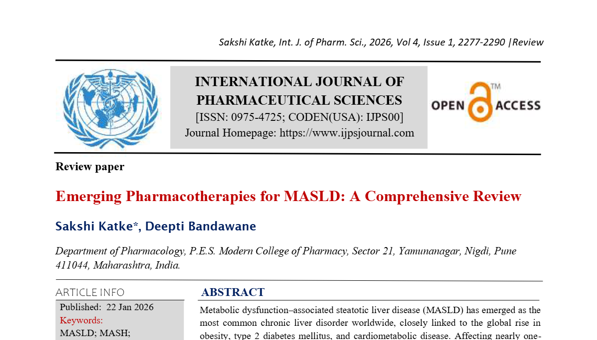 Emerging Pharmacotherapies for MASLD: A Comprehensive Review