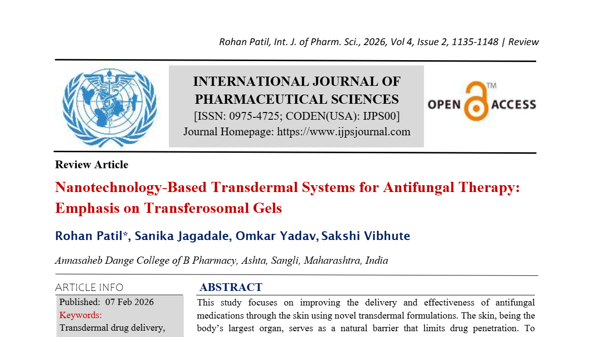 Nanotechnology-Based Transdermal Systems for Antifungal Therapy: Emphasis on Transferosomal Gels