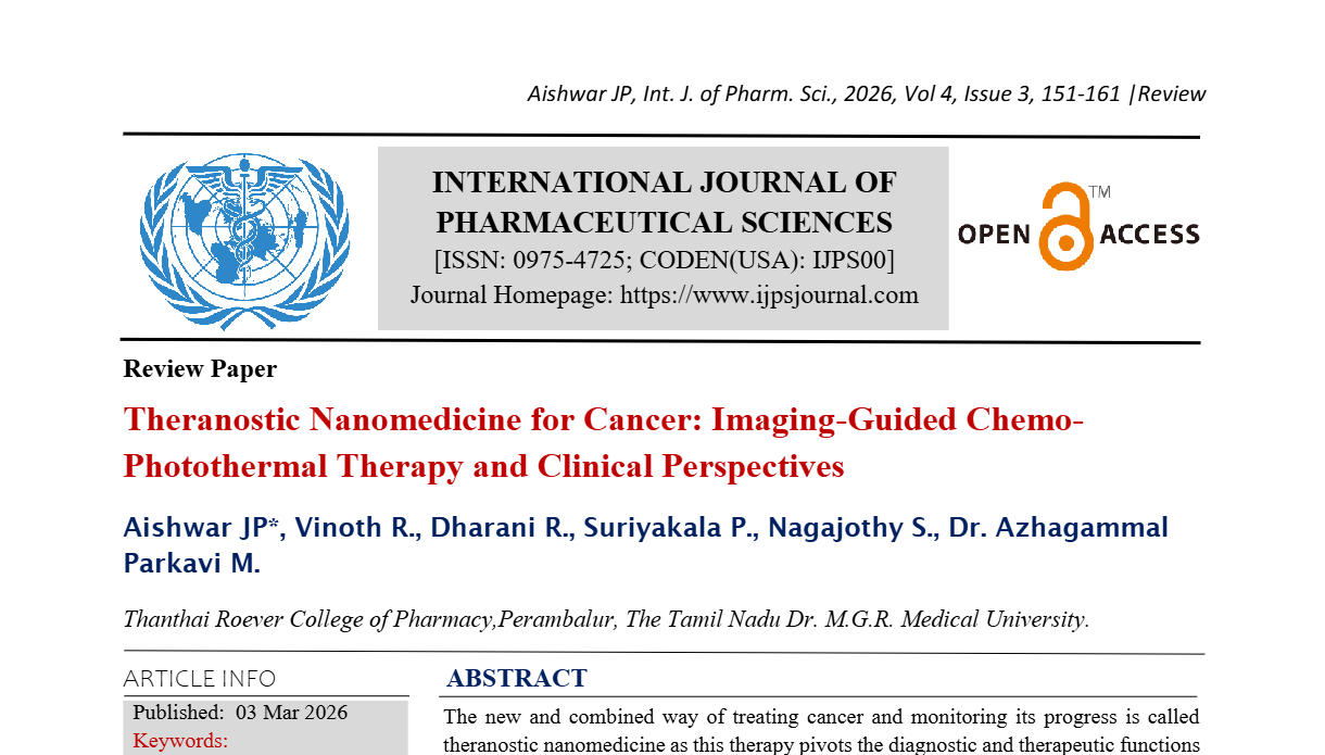 Theranostic Nanomedicine for Cancer: Imaging-Guided Chemo-Photothermal Therapy and Clinical Perspectives