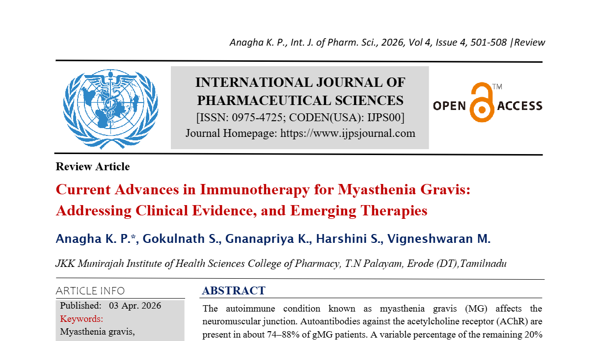 Current Advances in Immunotherapy for Myasthenia Gravis: Addressing Clinical Evidence, and Emerging Therapies