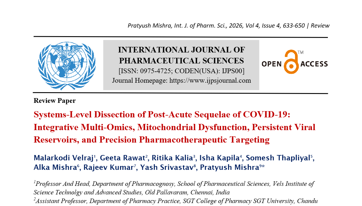 Systems-Level Dissection of Post-Acute Sequelae of COVID-19: Integrative Multi-Omics, Mitochondrial Dysfunction, Persistent Viral Reservoirs, and Precision Pharmacotherapeutic Targeting 