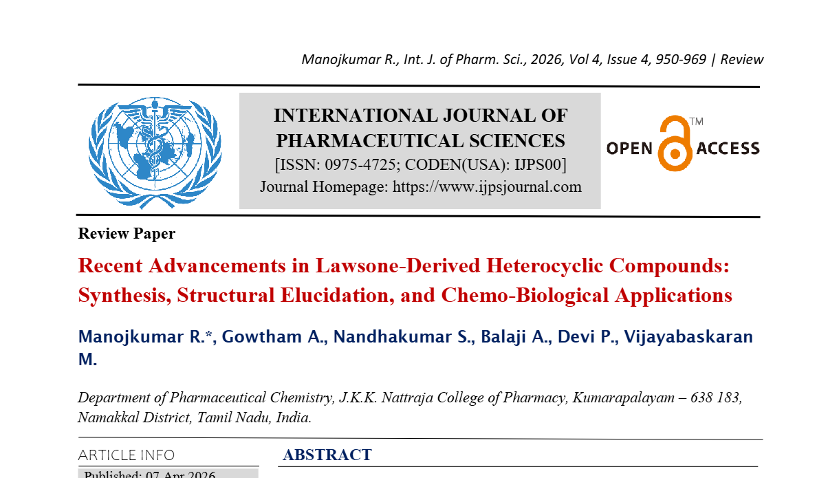Recent Advancements in Lawsone-Derived Heterocyclic Compounds: Synthesis, Structural Elucidation, and Chemo-Biological Applications