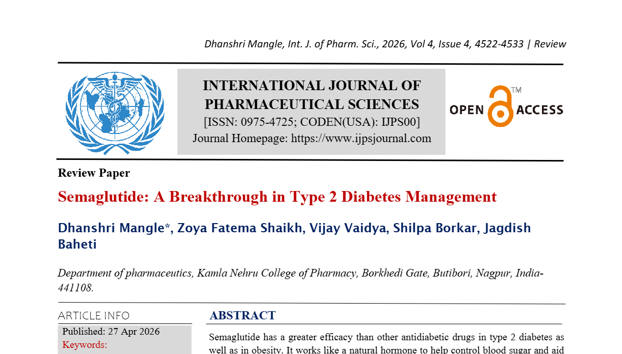 Semaglutide: A Breakthrough in Type 2 Diabetes Management
