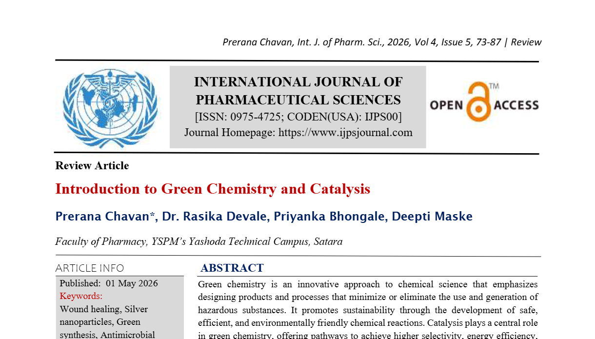 Introduction to Green Chemistry and Catalysis