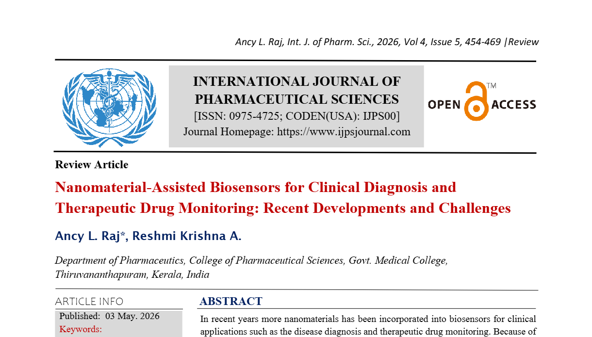 NanomatNanomaterial-Assisted Biosensors for Clinical Diagnosis and Therapeutic Drug Monitoring: Recent Developments and Challengeserial-Assisted Biosensors for Clinical Diagnosis and Therapeutic Drug Monitoring: Recent Developments and Challenges