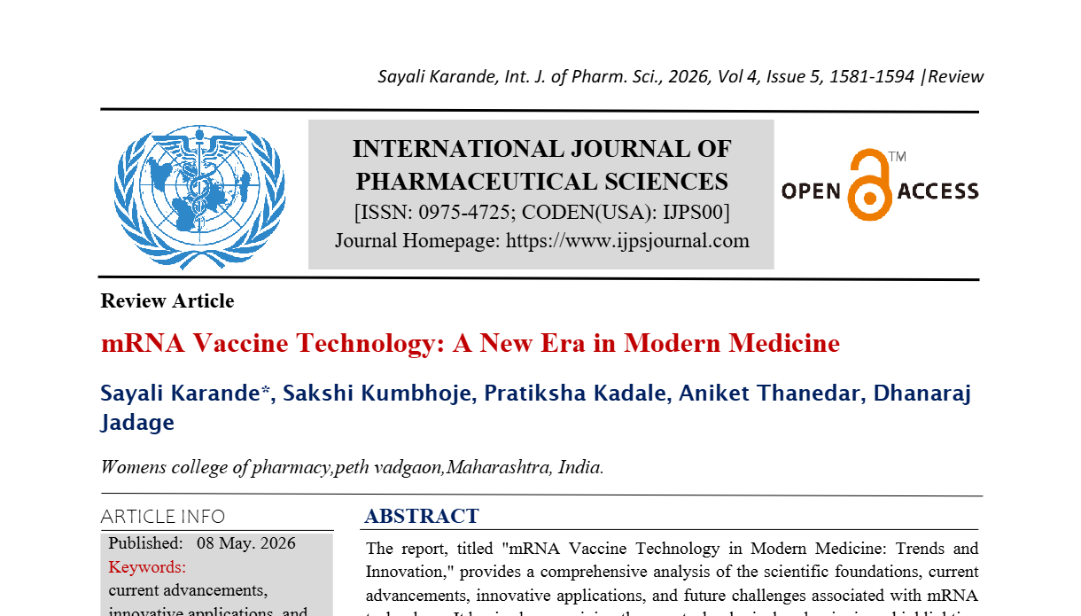 mRNA Vaccine Technology: A New Era in Modern Medicine