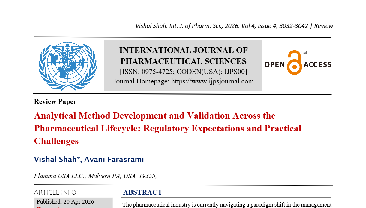 Analytical Method Development and Validation Across the Pharmaceutical ...