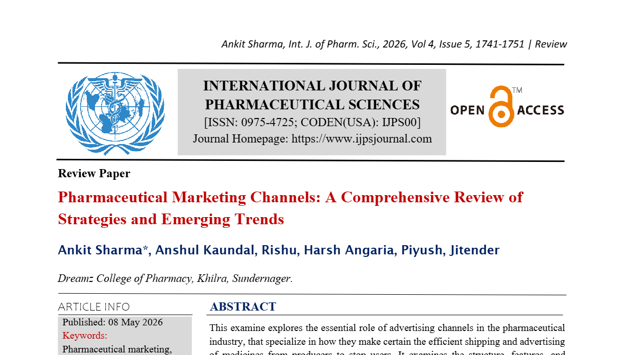 Pharmaceutical Marketing Channels: A Comprehensive Review of Strategies and Emerging Trends
