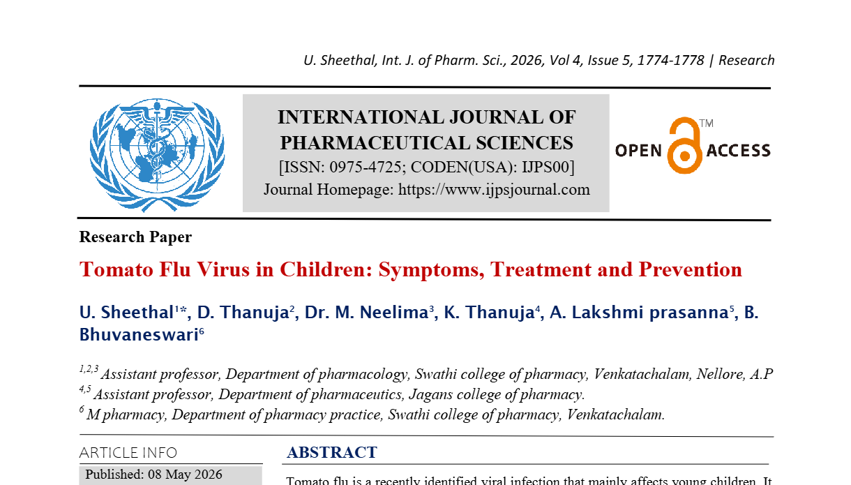 Tomato Flu Virus in Children: Symptoms, Treatment and Prevention