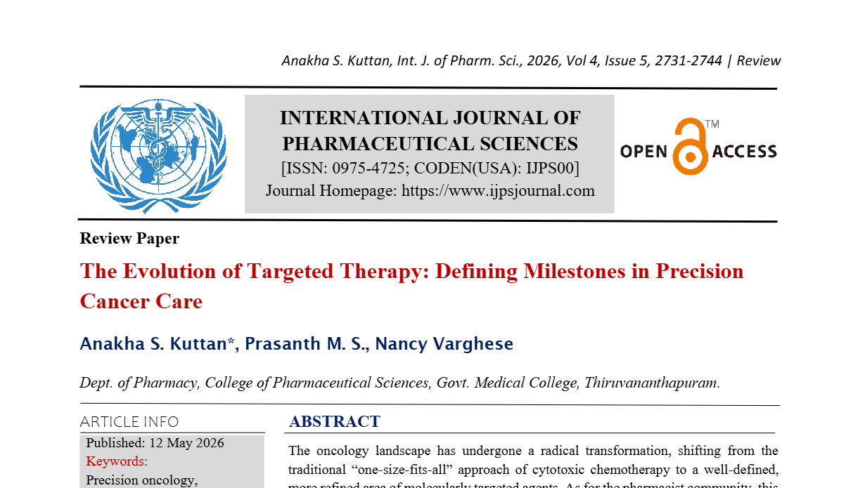 The Evolution of Targeted Therapy: Defining Milestones in Precision Cancer Care