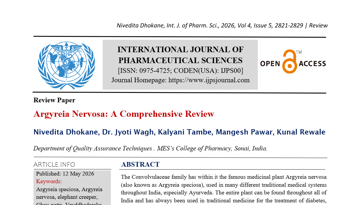 Argyreia Nervosa: A Comprehensive Review
