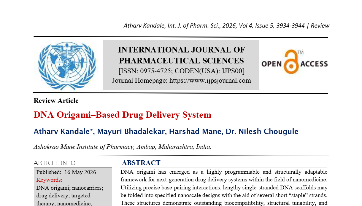 DNA Origami–Based Drug Delivery System
