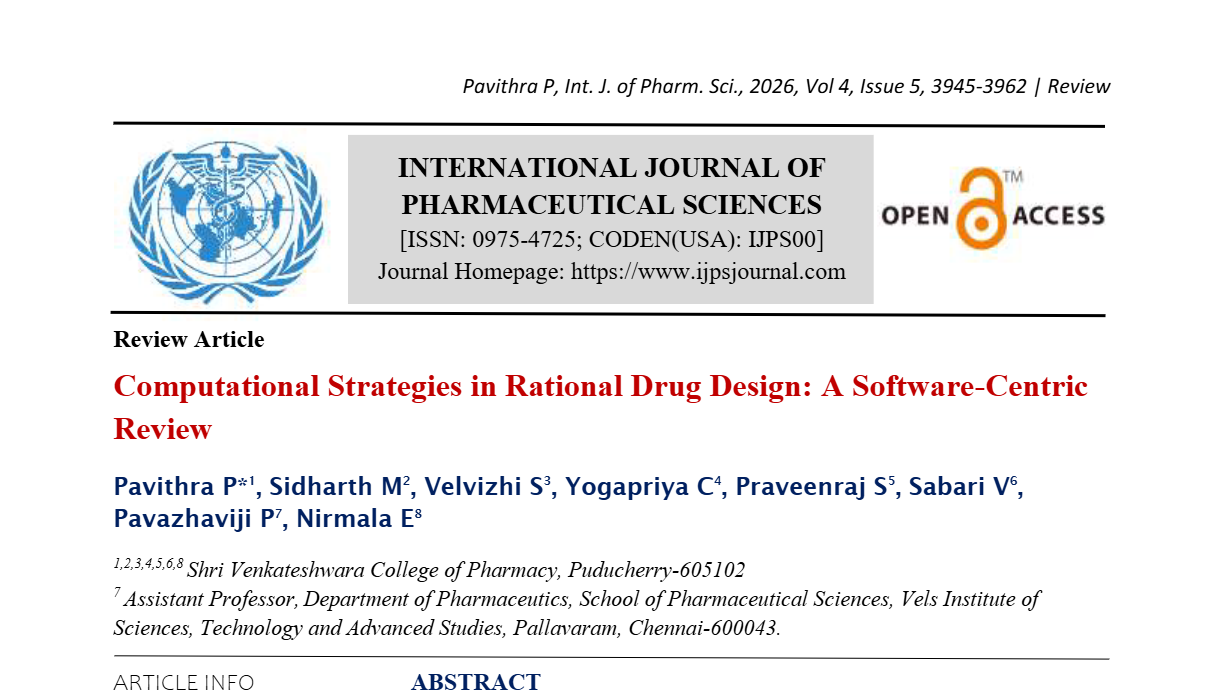 Computational Strategies in Rational Drug Design: A Software-Centric Review