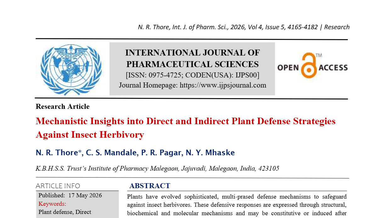 Mechanistic Insights into Direct and Indirect Plant Defense Strategies Against Insect Herbivory