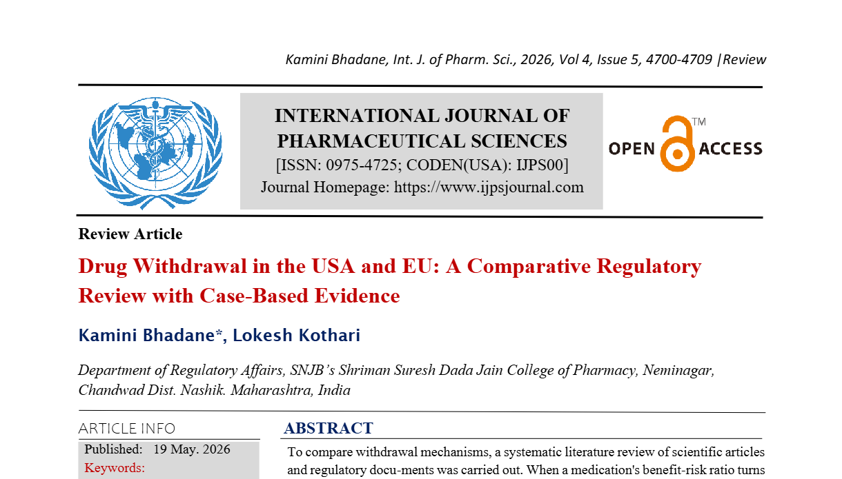Drug Withdrawal in the USA and EU: A Comparative Regulatory Review with Case-Based Evidence