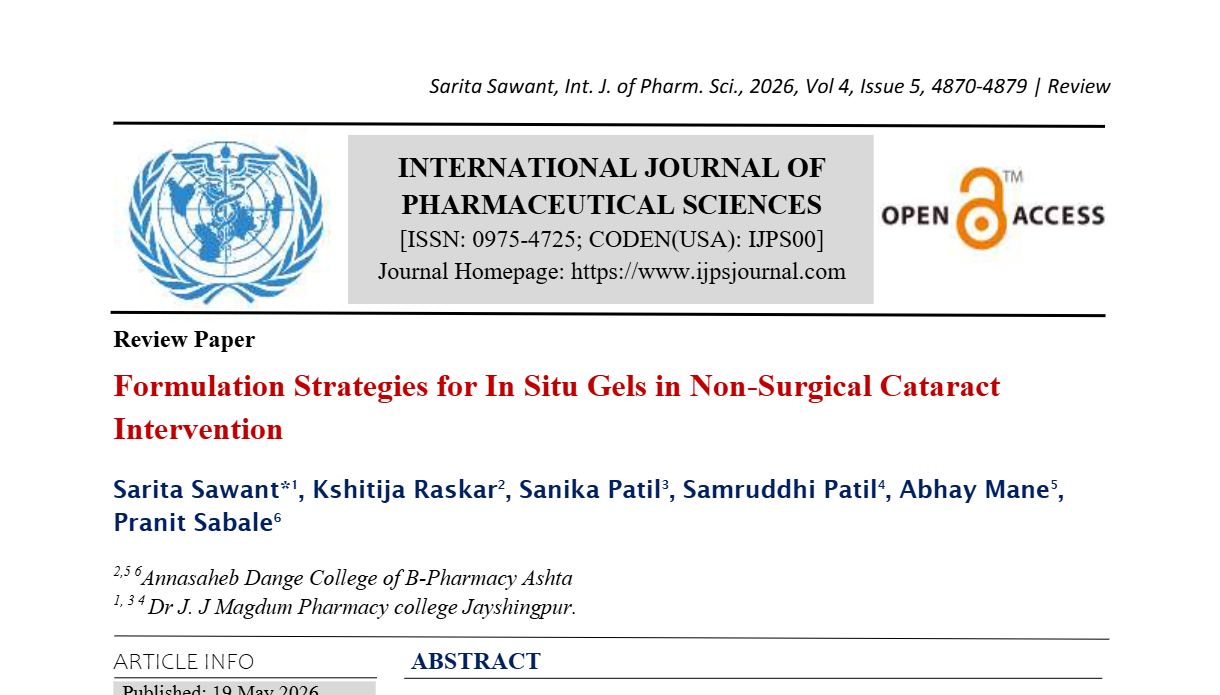 Formulation Strategies for In Situ Gels in Non-Surgical Cataract Intervention.
