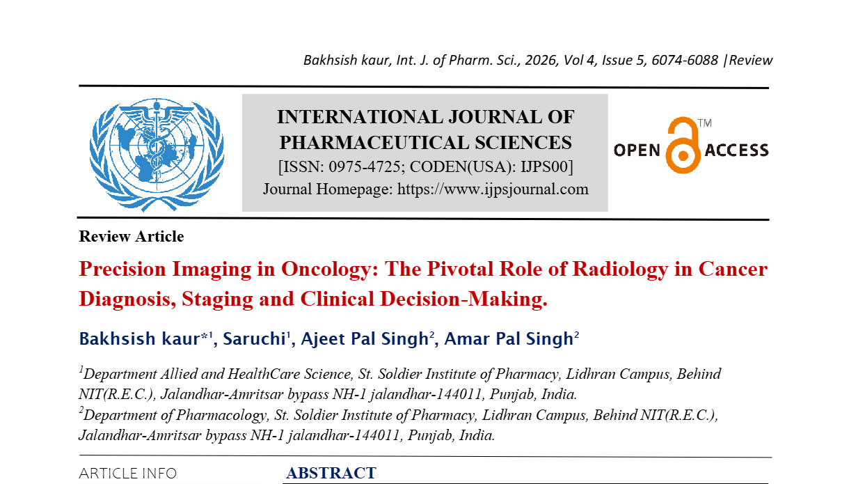 Precision Imaging in Oncology: The Pivotal Role of Radiology in Cancer ...