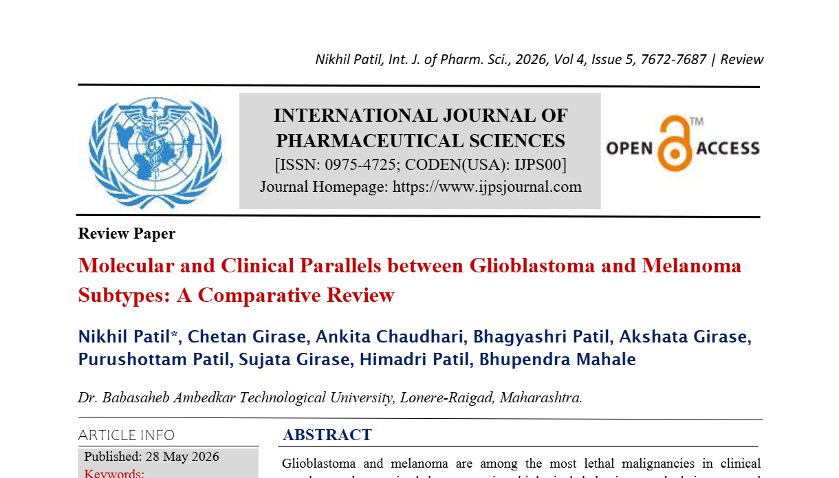 Molecular and Clinical Parallels between Glioblastoma and Melanoma Subtypes: A Comparative Review