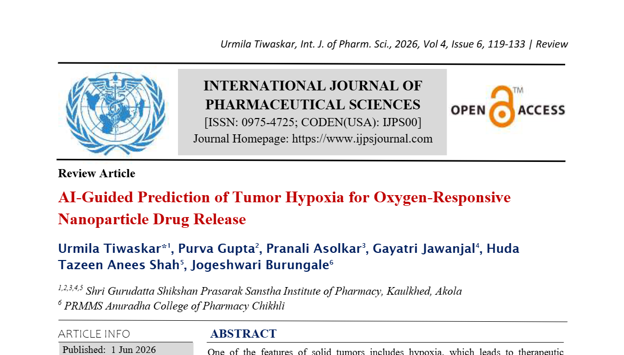 AI-Guided Prediction of Tumor Hypoxia for Oxygen-Responsive Nanoparticle Drug Release