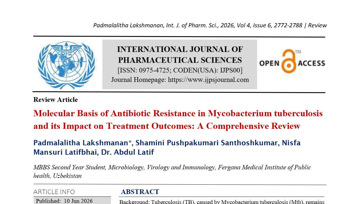 Molecular Basis of Antibiotic Resistance in Mycobacterium tuberculosis and Its Impact on Treatment Outcomes: A Comprehensive Review