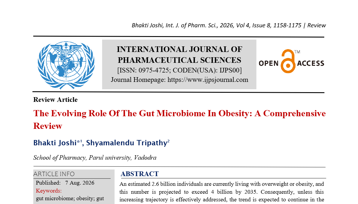 The Evolving Role Of The Gut Microbiome In Obesity: A Comprehensive Review 