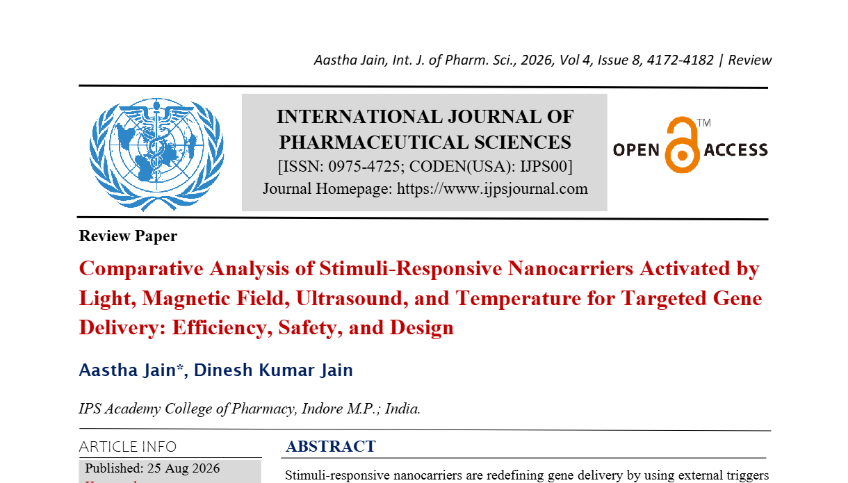 Comparative Analysis of Stimuli-Responsive Nanocarriers Activated by Light, Magnetic Field, Ultrasound, and Temperature for Targeted Gene Delivery: Efficiency, Safety, and Design