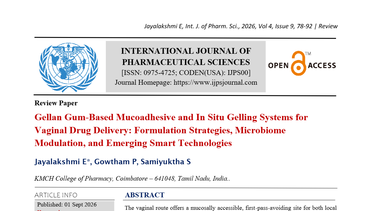 Gellan Gum-Based Mucoadhesive and In Situ Gelling Systems for Vaginal Drug Delivery: Formulation Strategies, Microbiome Modulation, and Emerging Smart Technologies