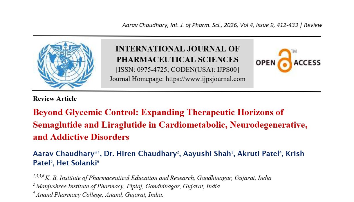 Beyond Glycemic Control: Expanding Therapeutic Horizons of Semaglutide and Liraglutide in Cardiometabolic, Neurodegenerative, and Addictive Disorders