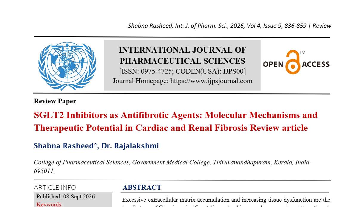 SGLT2 Inhibitors as Anti fibrotic Agents : Molecular Mechanisms and Therapeutic Potential in Cardiac and Renal Fibrosis