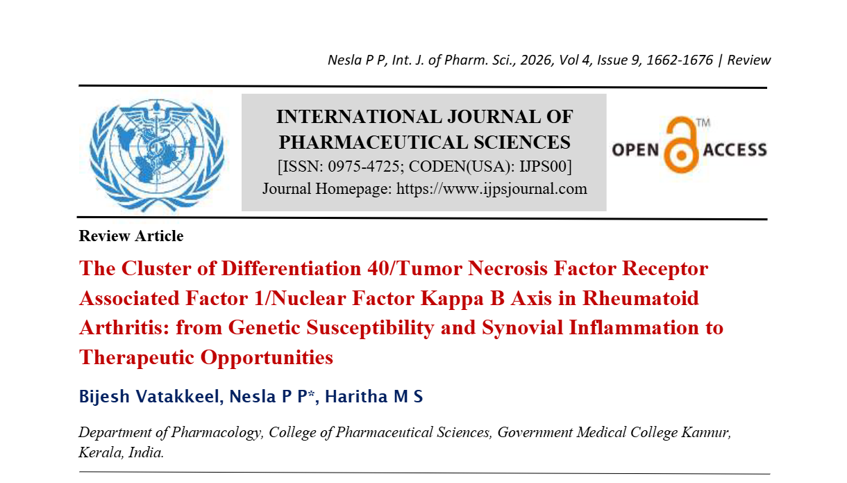 The Cluster of Differentiation 40/Tumor Necrosis Factor Receptor Associated Factor 1/Nuclear Factor Kappa B Axis in Rheumatoid Arthritis: from Genetic Susceptibility and Synovial Inflammation to Therapeutic Opportunities