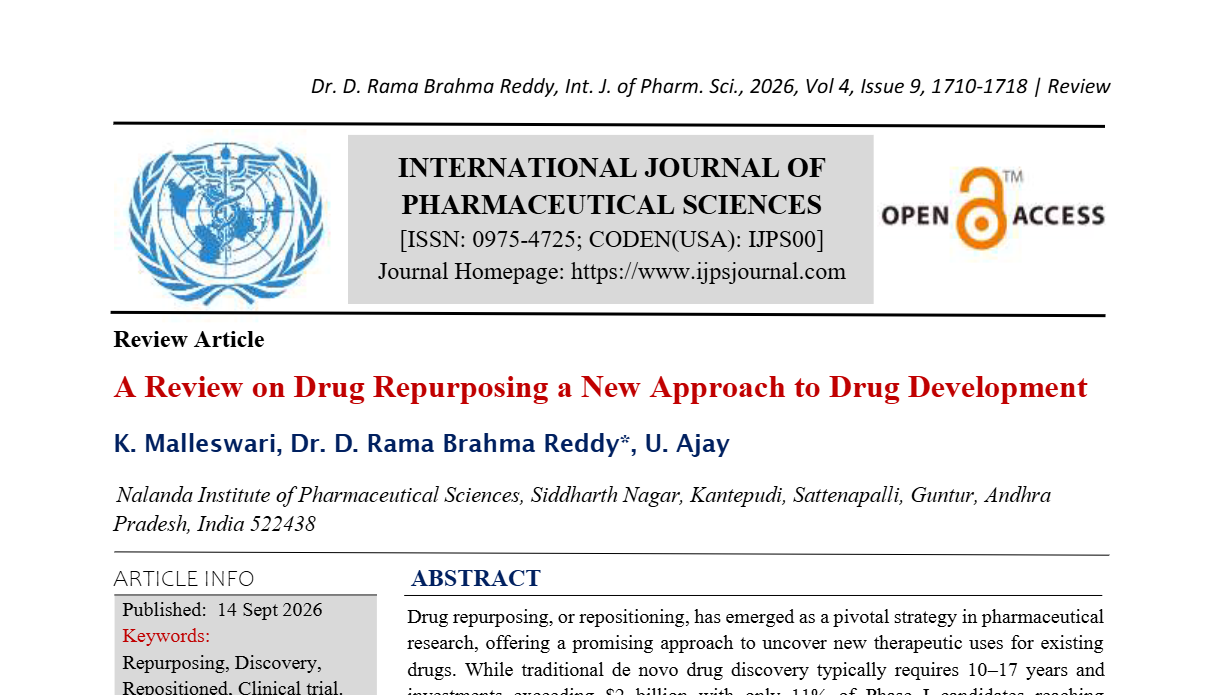 A Review on Drug Repurposing a New Approach to Drug Development