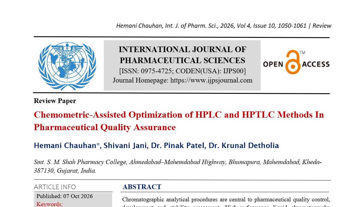 Chemometric-Assisted Optimization of HPLC and HPTLC Methods In Pharmaceutical Quality Assurance