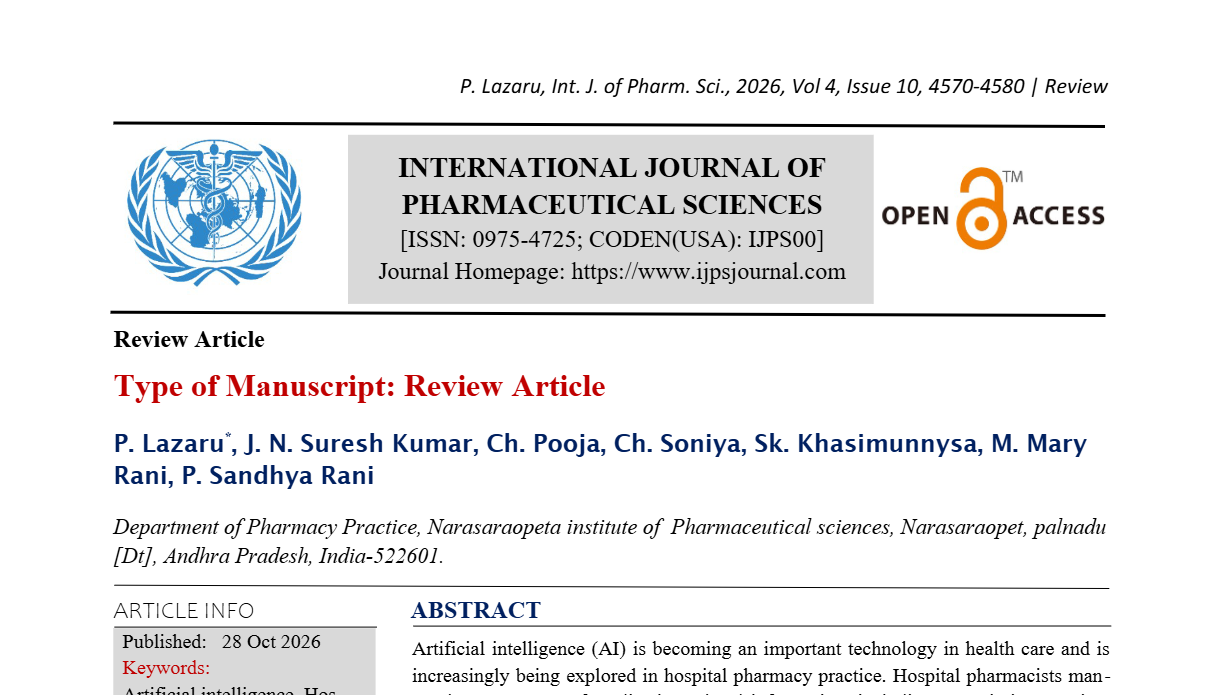 Type of Manuscript: Review Article